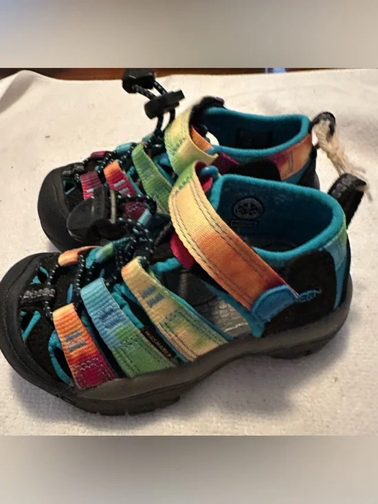 Keen Kids Rainbow Multi-Color Closed-Toe Sport Sandals - Picture 3 of 7